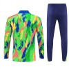 Brasile Felpe da Allenamento Quarto-Zip 2025-26 Verde per Uomo